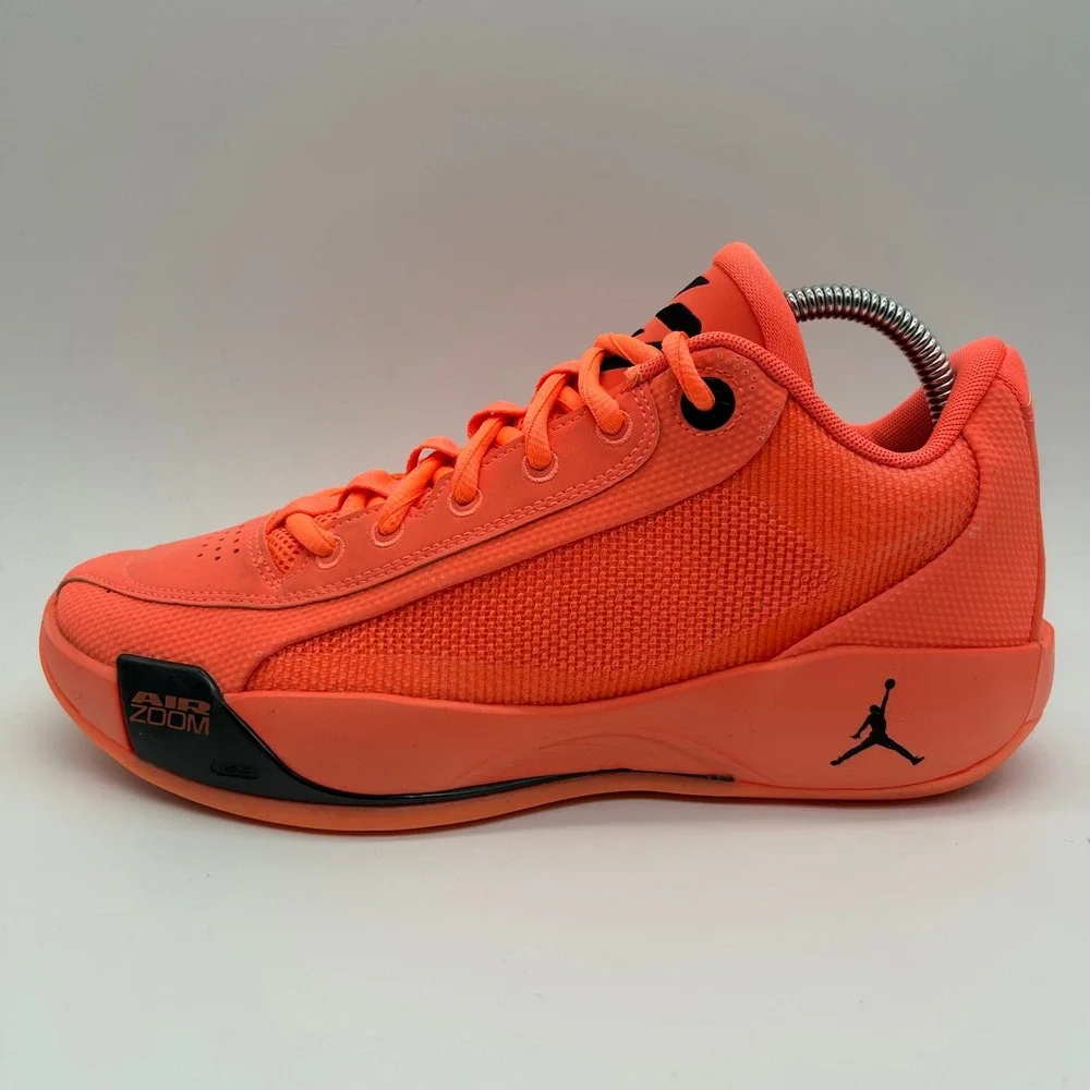 Jordan Luka .77 Shoes Mens 8 Mango Orange HF0806-800 Low Top Air Zoom Sneakers